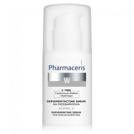 PHARMACERIS W, Acipeel 3x, serum depigmentacyjne na przebarwienia, 30ml