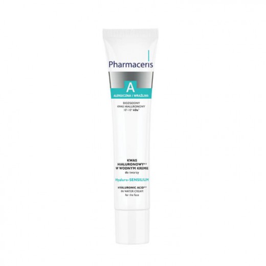 PHARMACERIS A, Hyaluro-Sensilium, kwas hialuronowy w wodnym kremie, 40ml