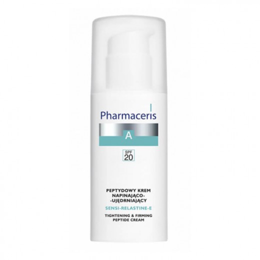 PHARMACERIS A, Sensi-Relastine-E, krem peptydowy napinająco-ujędrniający, 50ml