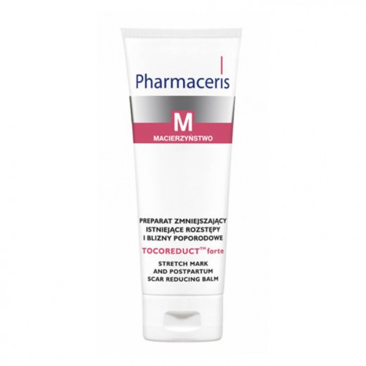 PHARMACERIS M, Tocoreduct Forte, preparat zmniejszający istniejące rozstępy i blizny poporodowe, 75ml