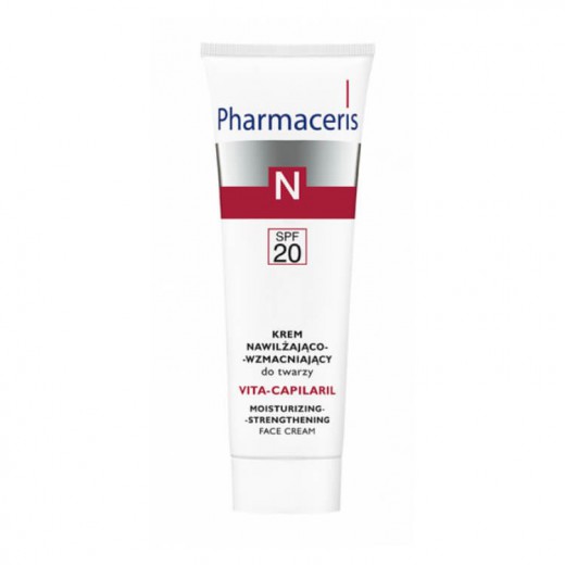 PHARMACERIS N, Vita Capilaril, krem nawilżająco-wzmacniający SPF20, 50ml