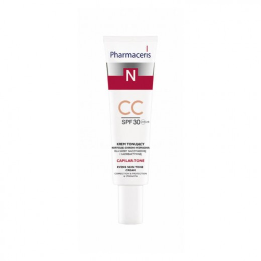 PHARMACERIS N, Capilar-tone, krem CC tonując, SPF30, 40ml