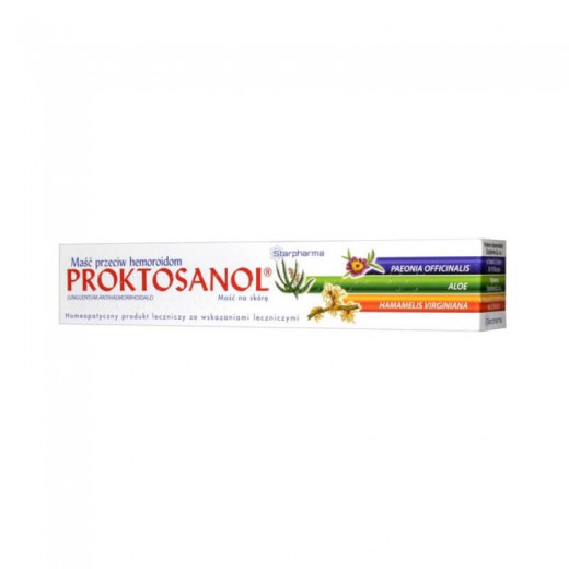 Proktosanol, maść przeciw hemoroidom, 40g