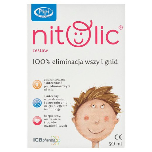 Pipi Nitolic, zestaw przeciw wszawicy
