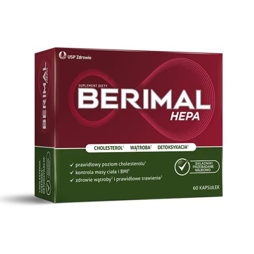 Berimal Hepa, 60 kapsułek
