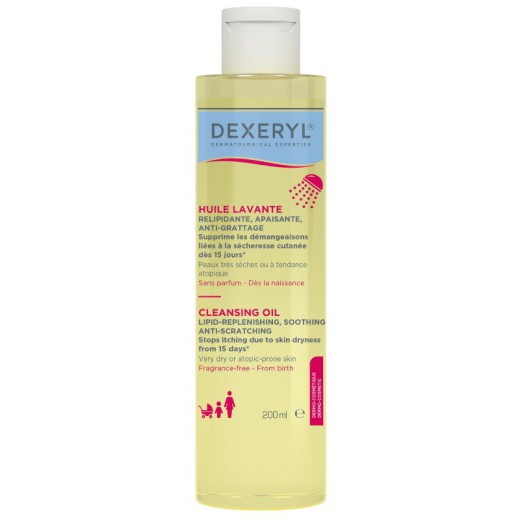 Dexeryl, olejek do mycia ciała, 200 ml