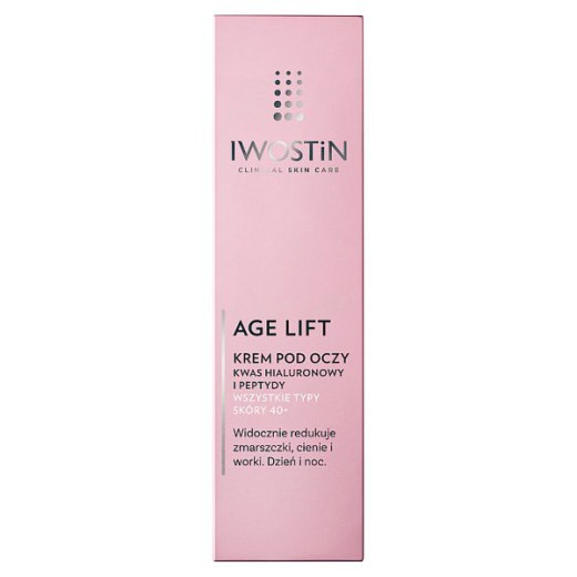 Iwostin Age Lift, krem pod oczy, na dzień i na noc, 15 ml