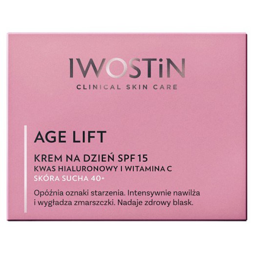 Iwostin Age Lift, krem na dzień, skóra sucha, SPF 15, 50 ml
