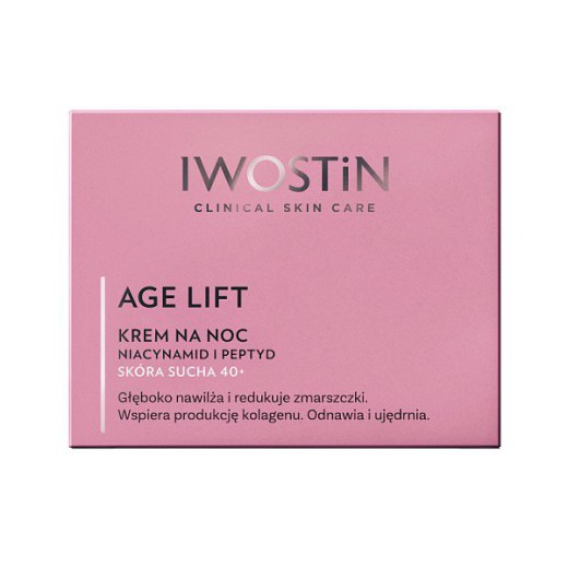 Iwostin Age Lift, krem na noc, skóra sucha, 50 ml