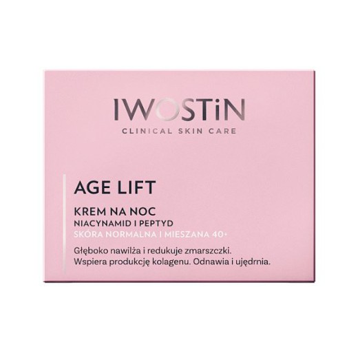 Iwostin Age Lift, krem na noc, skóra normalna i mieszana, 50 ml