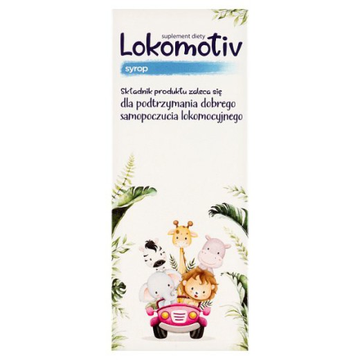 Lokomotiv, syrop o smaku landrynkowym, 130ml