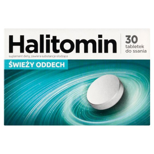 Halitomin, 30 tabletek do ssania