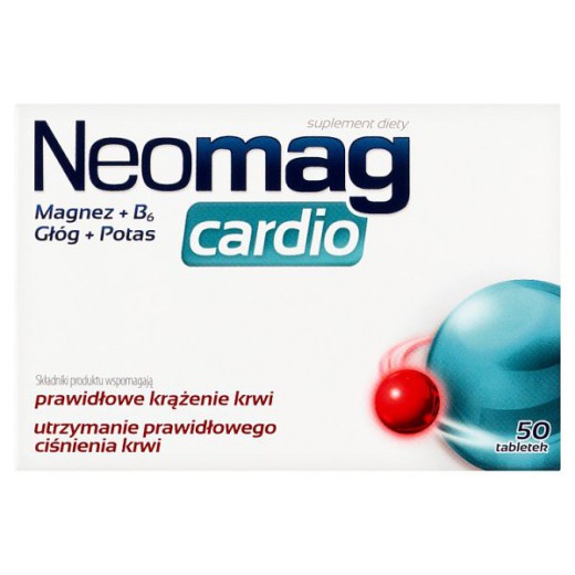 NeoMag Cardio, 50 tabletek