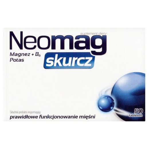 NeoMag Skurcz, 50 tabletek