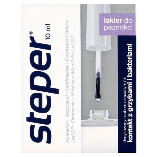 STEPER, lakier do paznokci leczniczy, 10ml