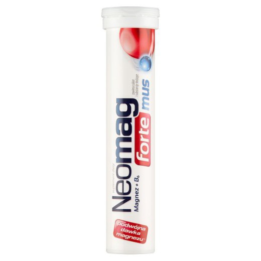 NeoMag Forte mus, 20 tabletek musujących