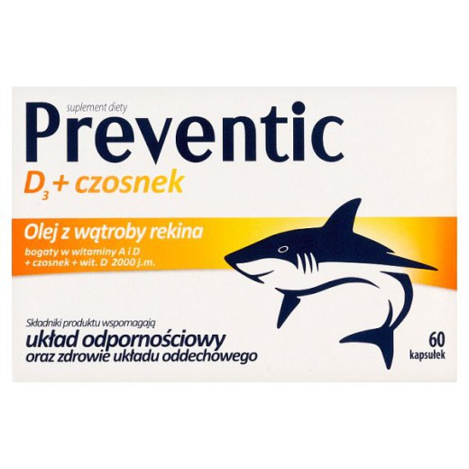 Preventic D3, 60 kapsułek
