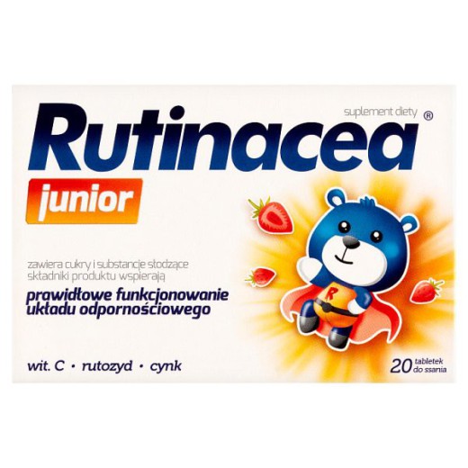 Rutinacea Junior, 20 tabletek do ssania