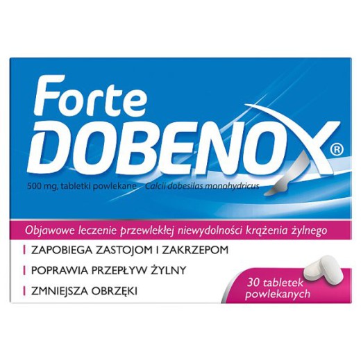 Dobenox Forte 500mg, 30 tabletek