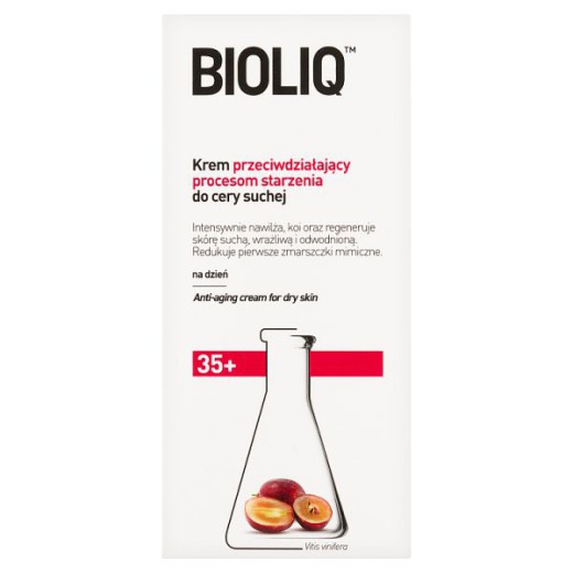 Bioliq 35 +, krem przeciwdziałający Procesom starzenia do cery suchej, 50 ml