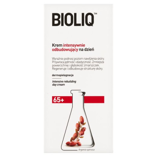 Bioliq 65 +, krem intensywnie odbudowujący, na dzień 50ml