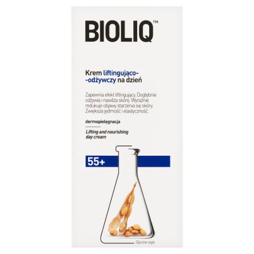 Bioliq 55 +, krem liftingująco-odżywczy na dzień, 50 ml