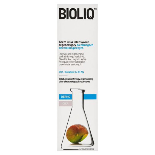 Bioliq Dermo, krem CICA intensywnie regenerujący po zabiegach dermatologicznych, 30 ml