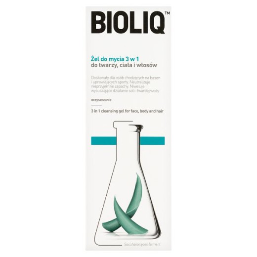 Bioliq Clean, żel do mycia twarzy, ciała i włosów, 180 ml