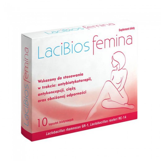 LaciBios Femina, 10 kapsułek