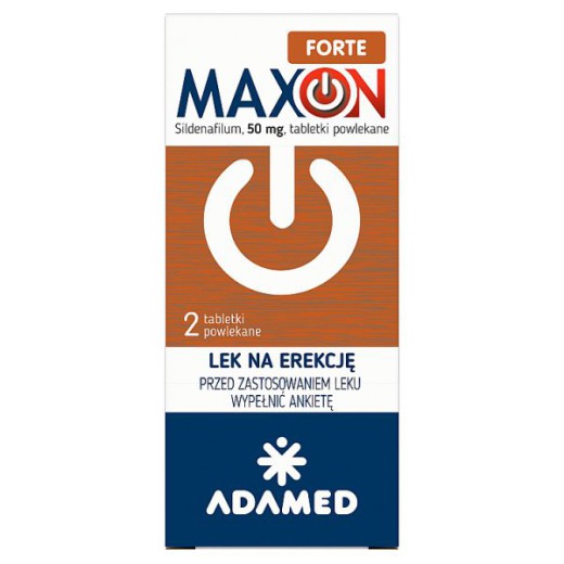 Maxon Forte 50 mg, 2 tabletki
