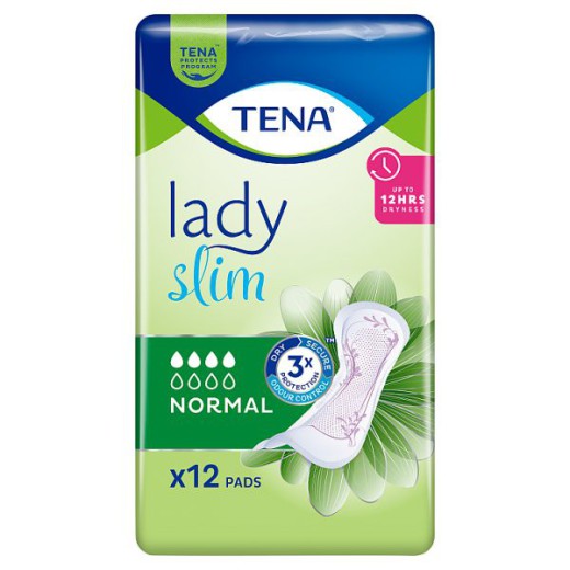 Tena Lady Slim, wkładki urologiczne, Normal, 12 sztuk