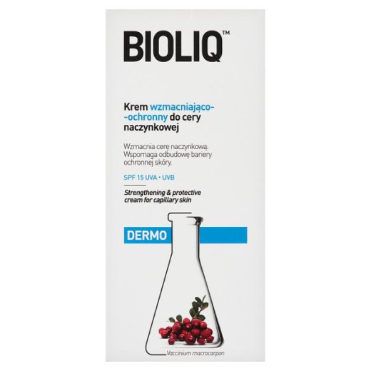 Bioliq Dermo, krem wzmacniająco-ochronny do cery naczynkowej, 30 ml