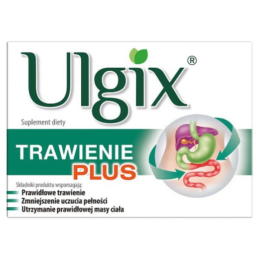 Ulgix Trawienie Plus, 30 kapsułek