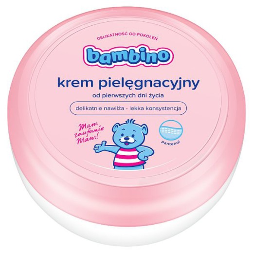 Bambino, krem pielęgnacyjny do twarzy i ciała, od 1 dnia życia, 200 ml