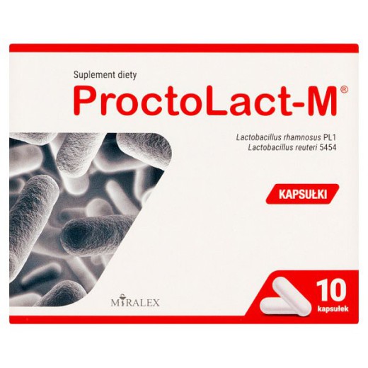 ProctoLact-M, 10 kapsułek