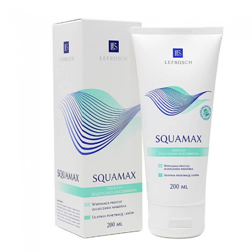 LEFROSCH Squamax, emulsja na rogowacenie skóry, 200ml