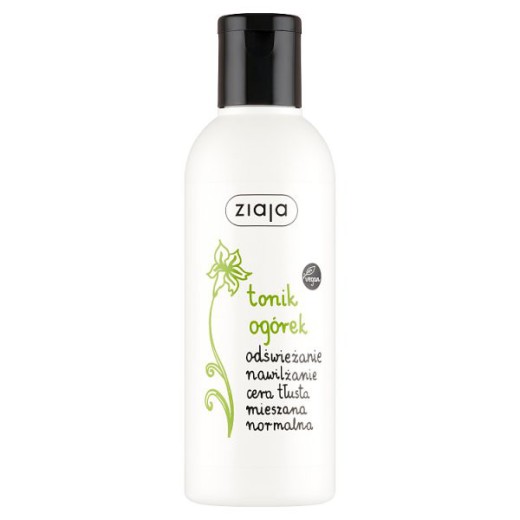 Ziaja Ogórkowa, tonik do twarzy, 200 ml