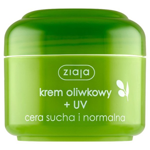 Ziaja Oliwkowa, krem z filtrem UV, cera sucha i normalna, 50 ml