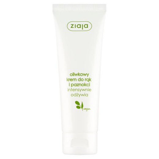 Ziaja Oliwkowa, krem do rąk i paznokci, 80 ml