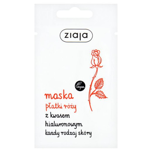 Ziaja Różana, maseczka młodości z kwasem hialuronowym, 7 ml