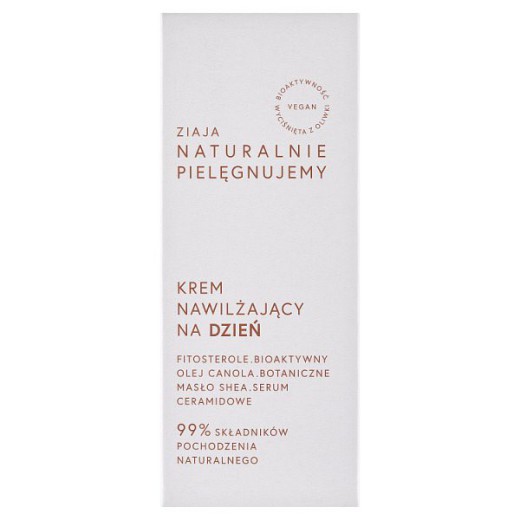 Ziaja Naturalnie Pielęgnujemy, krem nawilżający na dzień, 50 ml