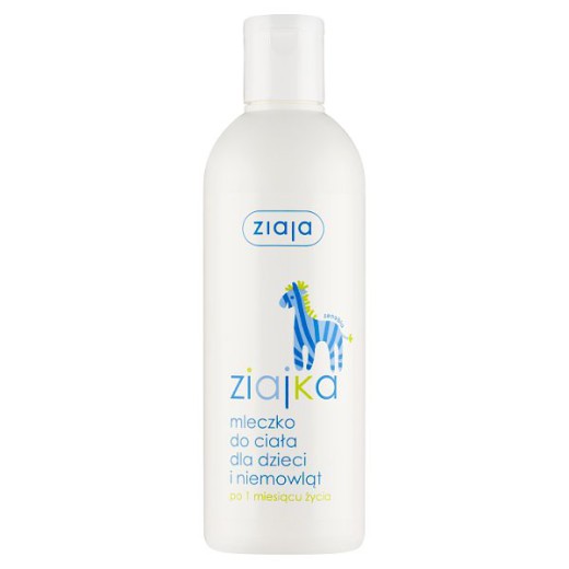 Ziajka, mleczko do ciała dla dzieci i niemowląt od 1 miesiąca życia, 300 ml