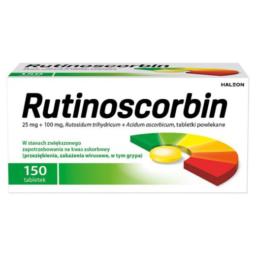 Rutinoscorbin, 150 tabletek