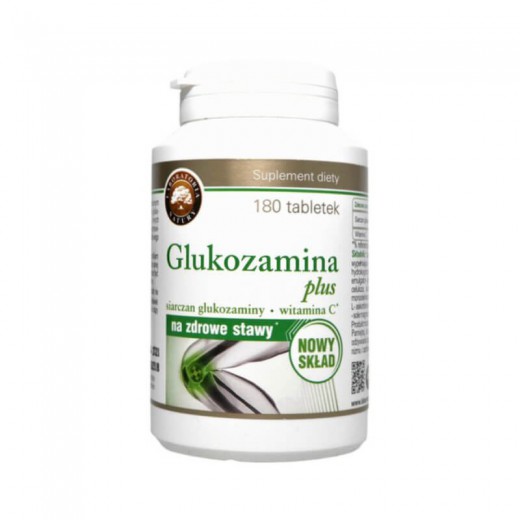 Glukozamina Plus, 180 kapsułek