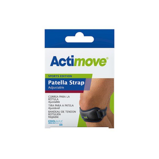 Actimove Sports Edition Patella Strap, opaska podrzepkowa, regulowana, rozmiar uniwersalny, 1 sztuka