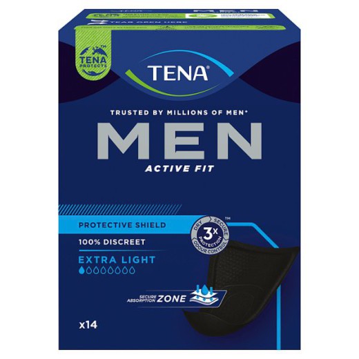 Tena Men, wkładki urologiczne, Extra Light, 14 sztuk