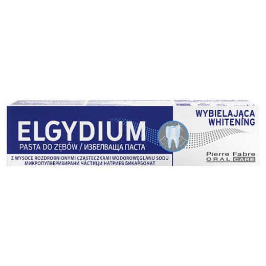 Elgydium Whitening, pasta do zębów, wybielająca, 75 ml