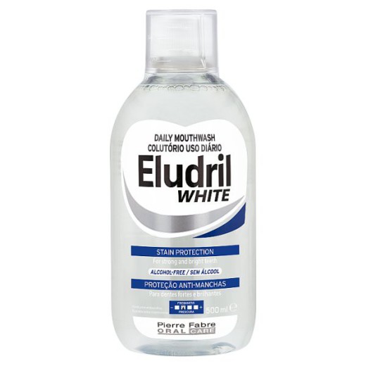 Eludril White, Płyn do płukania jamy ustnej, 500 ml
