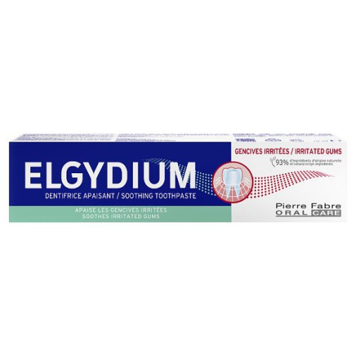 Elgydium, pasta do zębów na podrażnione dziąsła, 75 ml