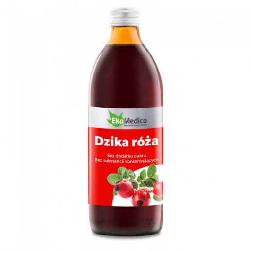Dzika Róża, sok, EkaMedica, 500ml